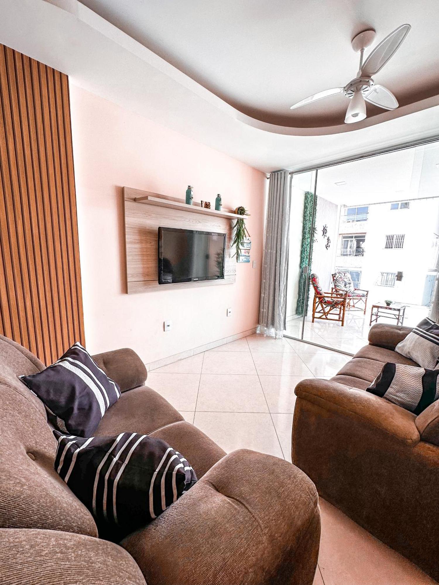 Apt Na Praia Do Morro,2 Quadras Do Mar,Com Garagem 구아라파리 외부 사진